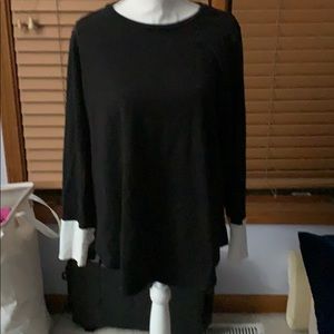 Universal Standard Black Long Sleeve Top